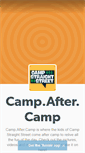 Mobile Screenshot of campaftercamp.com